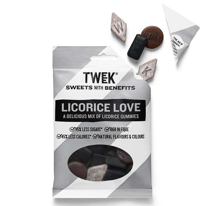 Tweek Licorice Love Winegums - 80g-2