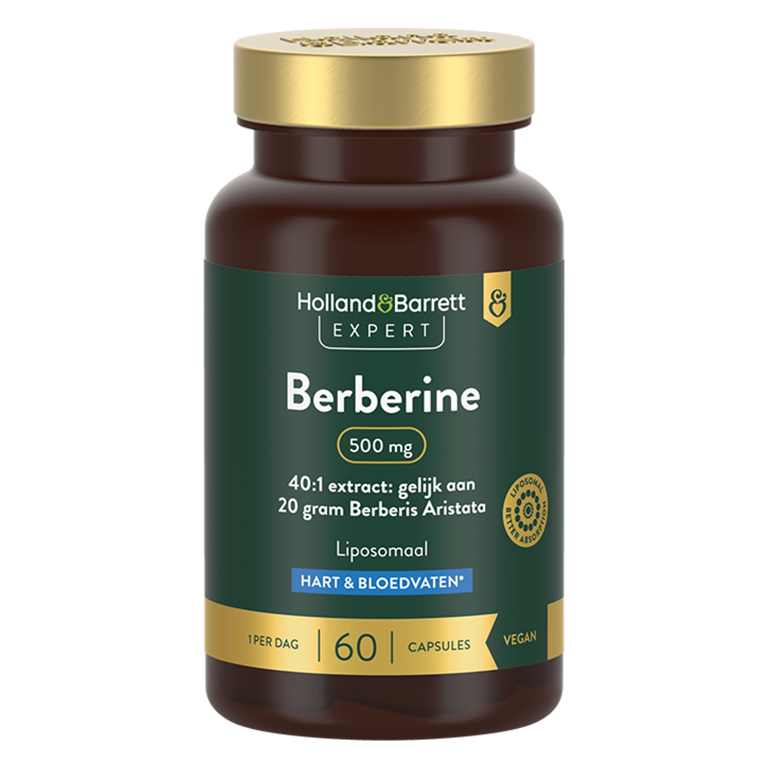 Berberine Supplement 500 mg kopen bij Holland & Barrett