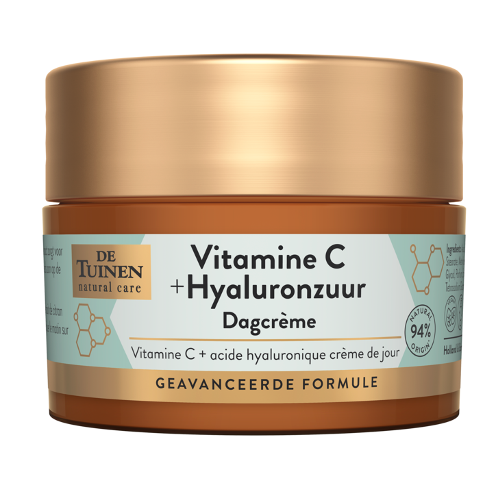 De Tuinen Crème de Jour Vitamine C + Acide Hyaluronique - 50ml-1