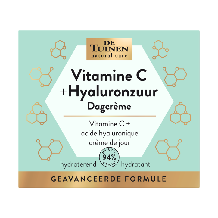 De Tuinen Crème de Jour Vitamine C + Acide Hyaluronique - 50ml-2