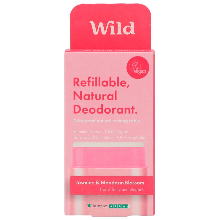 Wild Déodorant Naturel Jasmin et Fleur de Mandarine - 1x Kit de Base-1