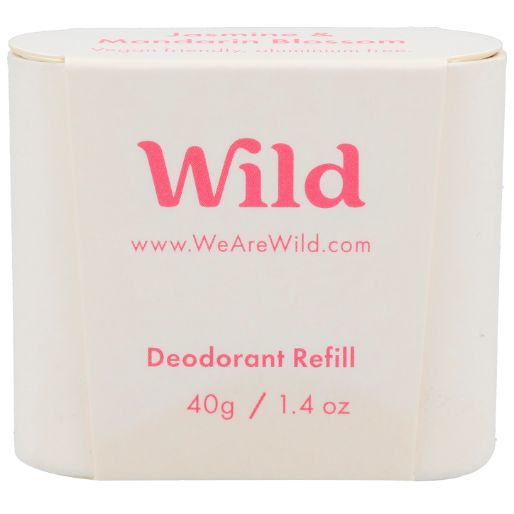 Wild Déodorant Naturel Recharge Jasmin et Mandarine - 40g