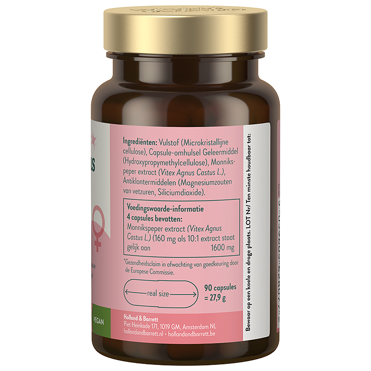 Holland & Barrett Vitex Agnus Castus 400mg - 90 capsules