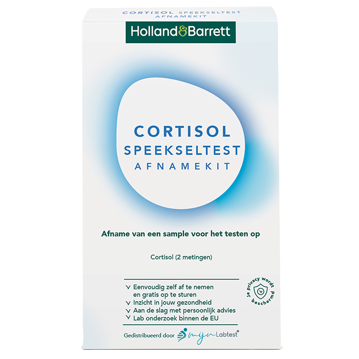 Holland & Barrett Cortisol Speekseltest Afnamekit - 1 stuk, 2 buisjes