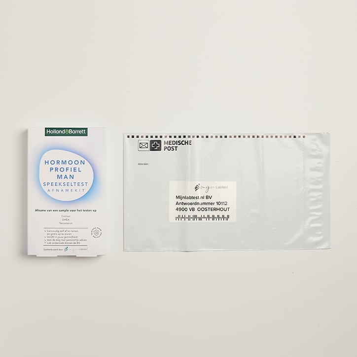 Holland & Barrett Cortisol Speekseltest Afnamekit - 1 stuk, 2 buisjes