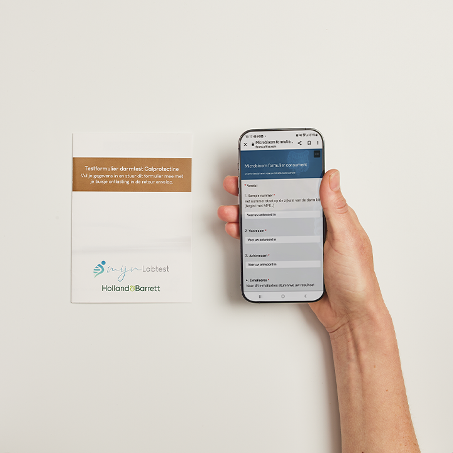 Zonuline Darmtest Afnamekit Holland & Barrett