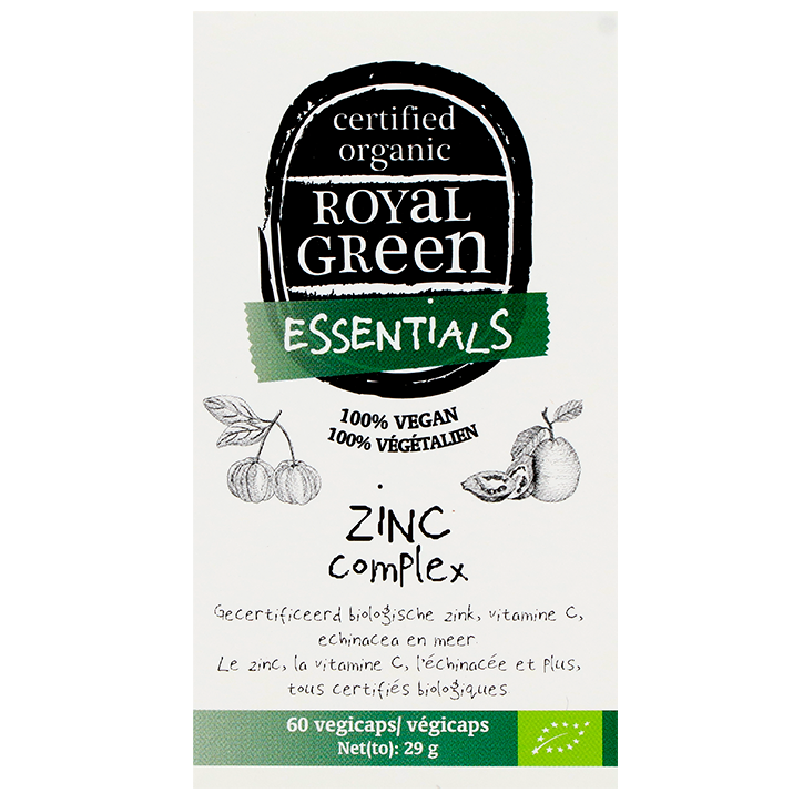 Royal Green Zinc Complex - 60 capsules-1