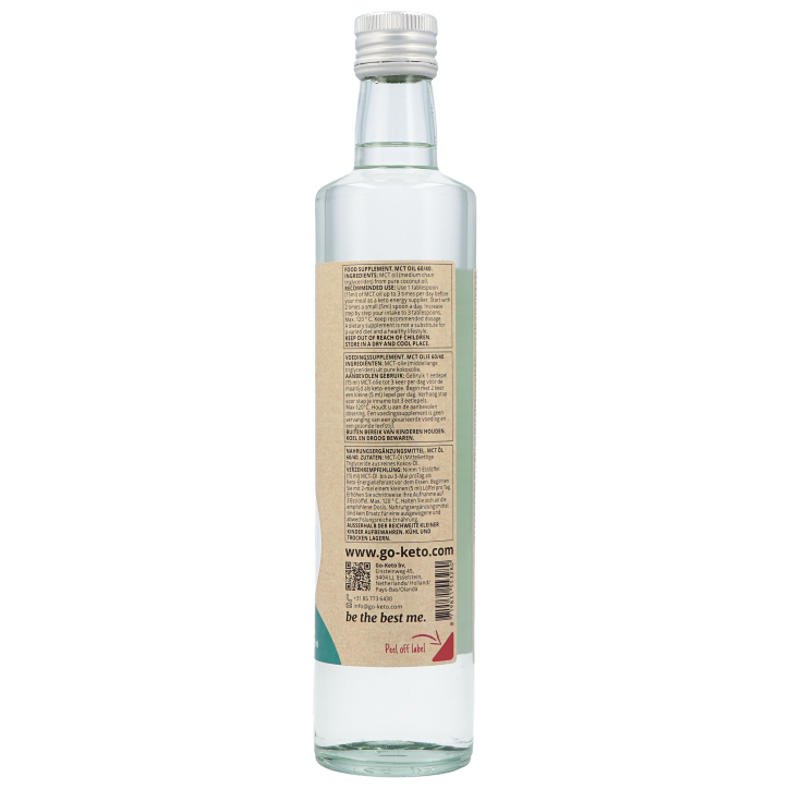 Go-Keto MCT-Olie C8/C10 – 500ml