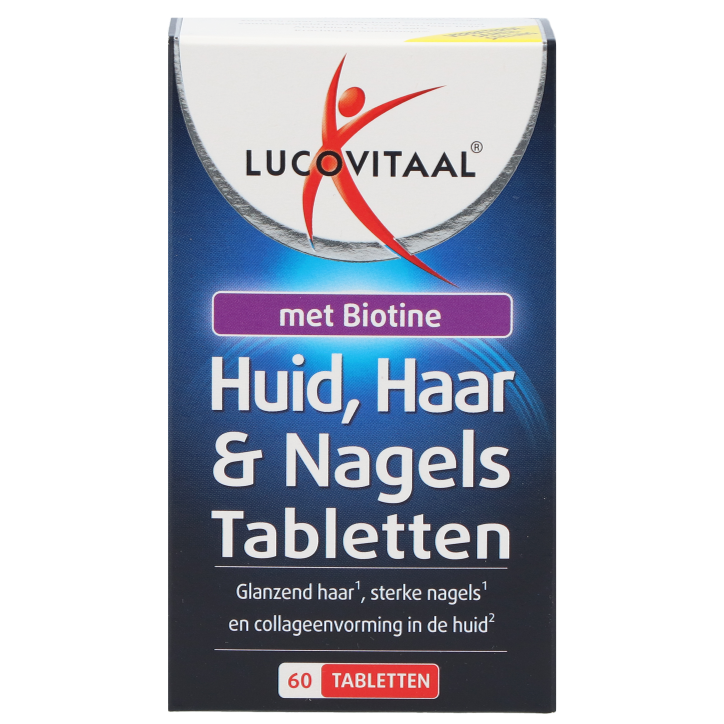 Lucovitaal Huid, Haar & Nagels Tabletten - 60 tabletten-1
