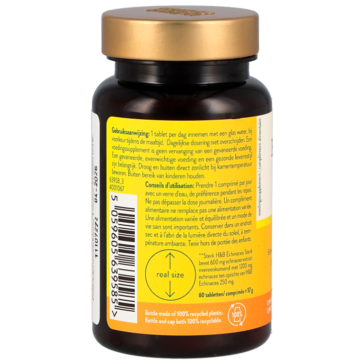 Holland & Barrett Echinacea Sterk 1200 mg - 60 tabletten
