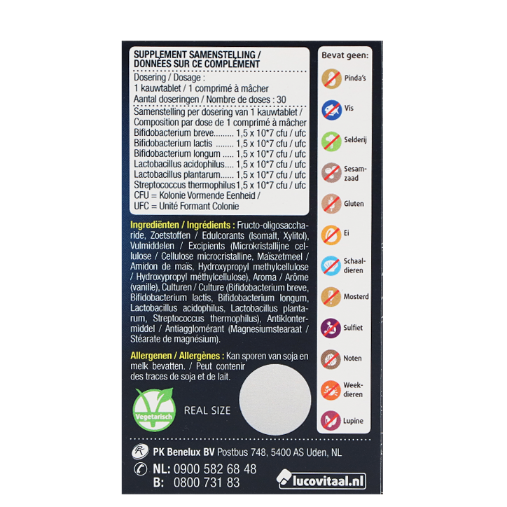 Lucovitaal BioticoMel - 30 kauwtabletten-3