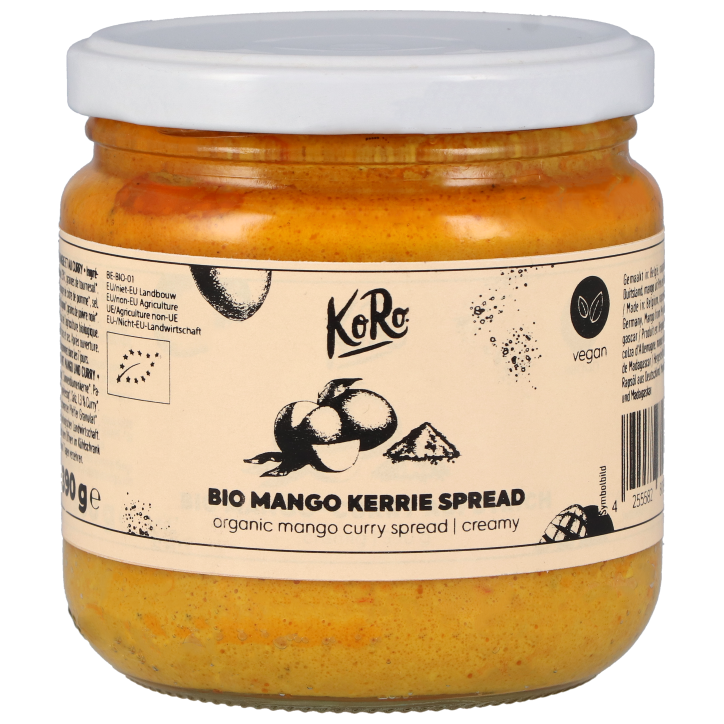 KoRo Tartinade Bio Mangue et Curry - 390g-1
