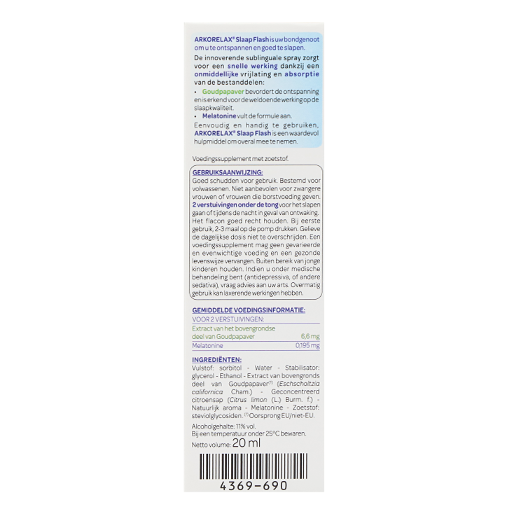 Arkopharma ARKORELAX® Sommeil Flash - 20ml-3