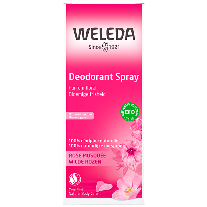 Weleda Déodorant Spray Rose Musquée - 100ml-2