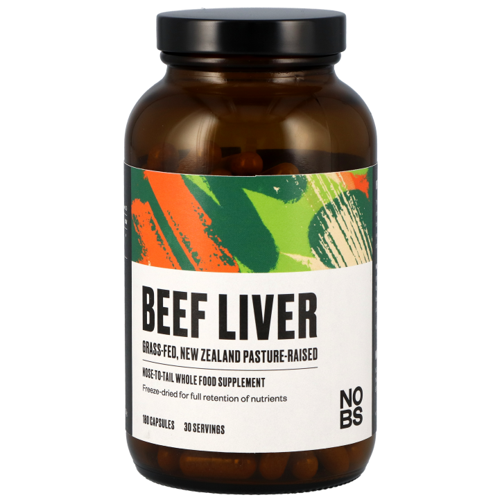 NO BS Beef Liver - 180 capsules-1