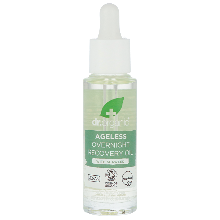 Dr. Organic Seaweed Ageless Overnight Recovery Oil - 30ml-2