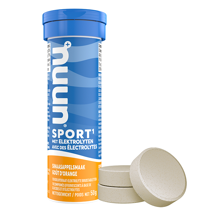 Nuun Sport Électrolytes Orange - 10 comprimés effervescents