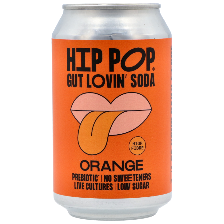 Hip Pop Gut Lovin' Soda Orange - 330ml-1