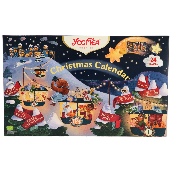 Yogi Tea Calendrier de l'Avent Joyeux Noël - 24 sachets-2