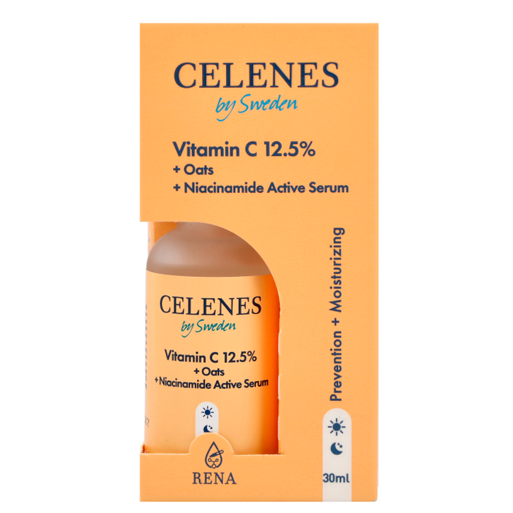 Celenes Sérum Vitamine C 12.5% + Avoine + Niacinamide - 30ml-2