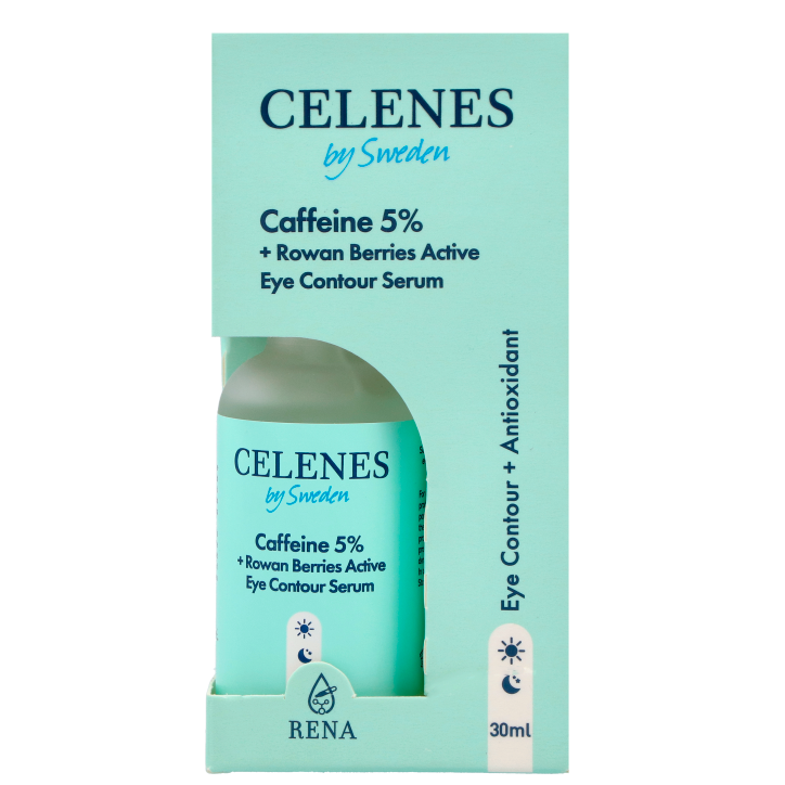 Celenes Sérum pour les Yeux Caféine 5% + Baies Rowan - 30ml-2