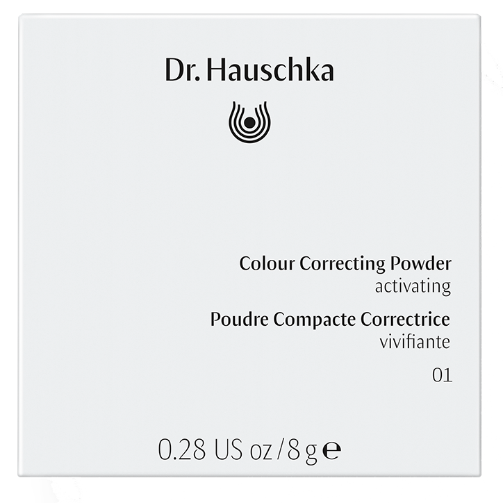 Dr. Hauschka Poudre Compacte Correctrice 01 Vivifiante - 8g-4