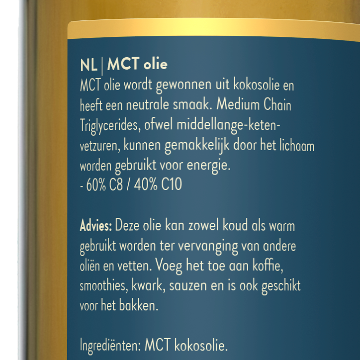 Holland & Barrett MCT Olie - 500ml-3