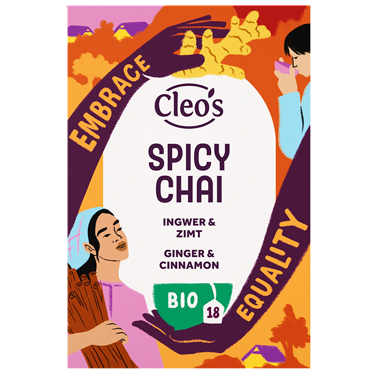 Cleo’s Spicy Chai Bio - 18 theezakjes-1