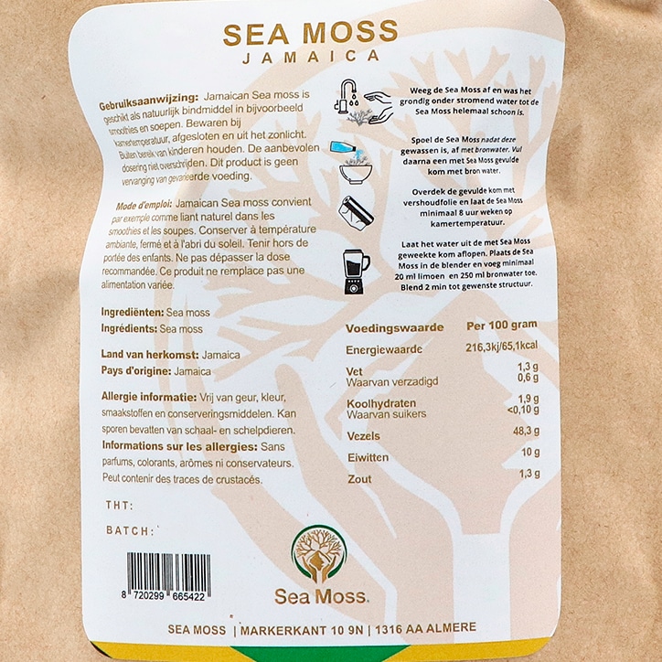 Sea Moss® Gold Jamaïque - 31 capsules-3