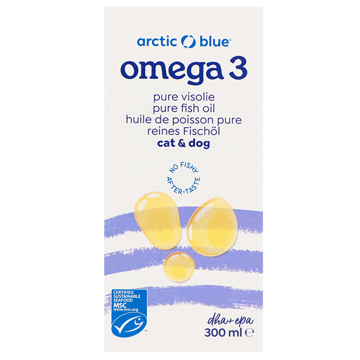 Arctic Blue Omega 3 Visolie Dier DHA en EPA – 300 ml-1