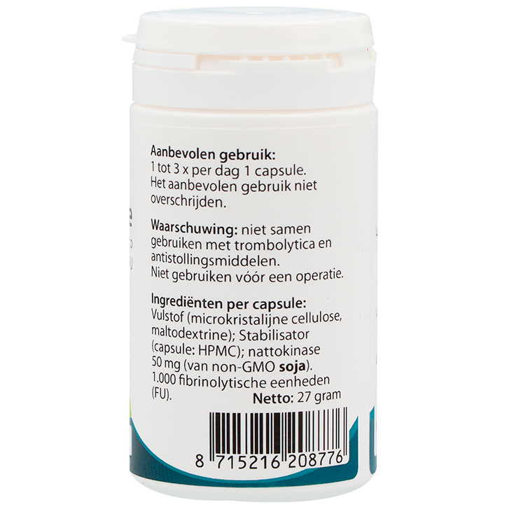 Springfield Nattokinase Enzyme 50mg - 90 capsules-2