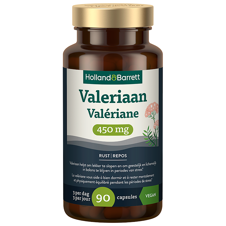 Holland&BarrettValeriaanPoeder450mg-90capsules