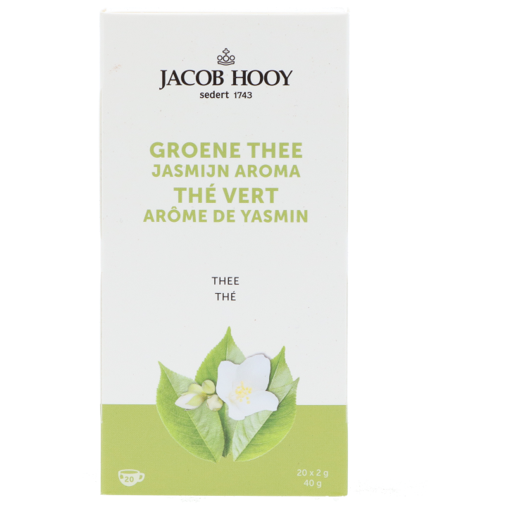 Jacob Hooy Jasmin vert Sachets d'infusion-1