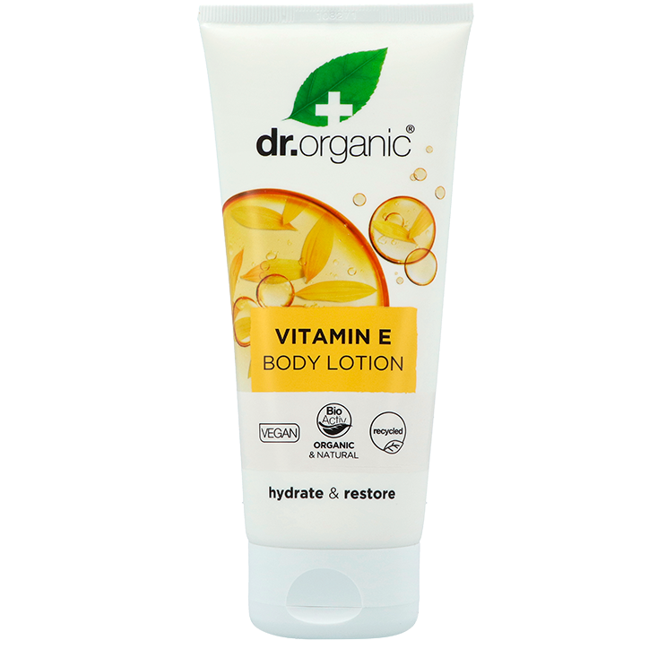 Dr Organic Lotion pour la peau à la vitamine E 200 ml-1