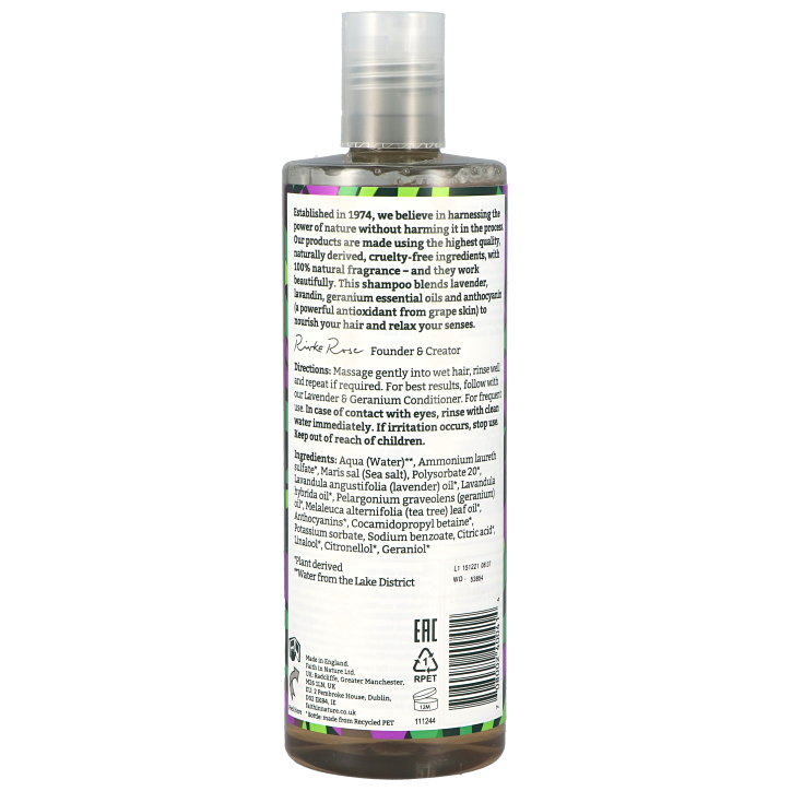 Faith In Nature Lavendel En Geranium Shampoo - 400ml-2
