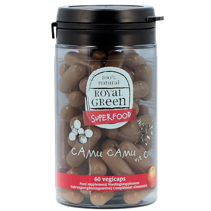 Royal Green Camu Camu + Vitamine C (60 Capsules)-2