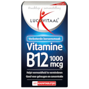 Lucovitaal Vitamine B12 1000mcg Cerise - 60 comprimés à mâcher