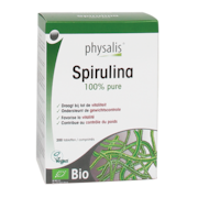 Physalis 100% Puur Spirulina Tabletten Bio (200 Tabletten)