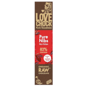 Lovechock Pure Nibs 82% Cacao - 40g