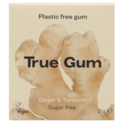 True Gum Ginger & Turmeric Kauwgom - 21g
