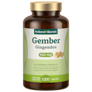 Holland & Barrett Gember 550 mg - 120 capsules