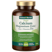 Holland & Barrett Vegan Calcium Magnesium Zink + Vitamine D3 - 120 tabletten