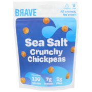 BRAVE Crunchy Chickpeas Sea Salt - 115g