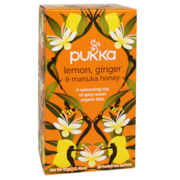 Pukka Lemon Ginger Manuka Bio (20 Theezakjes)