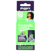 Pluggerz Music Earplugs - 1 set