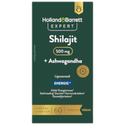 Holland & Barrett Expert Shilajit + Ashwagandha 500mg Liposomaal - 60 capsules