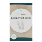 Go-Keto Ketone Test Strips – 25 stuks