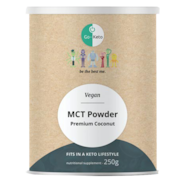 Go-Keto Poudre MCT Prémium Coco Vegan - 250 g
