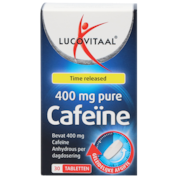 Lucovitaal Time Released 400mg Pure Cafeine - 30 tabletten