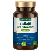 Holland & Barrett Shilajit 40% Fulvinezuur 500mg - 60 capsules